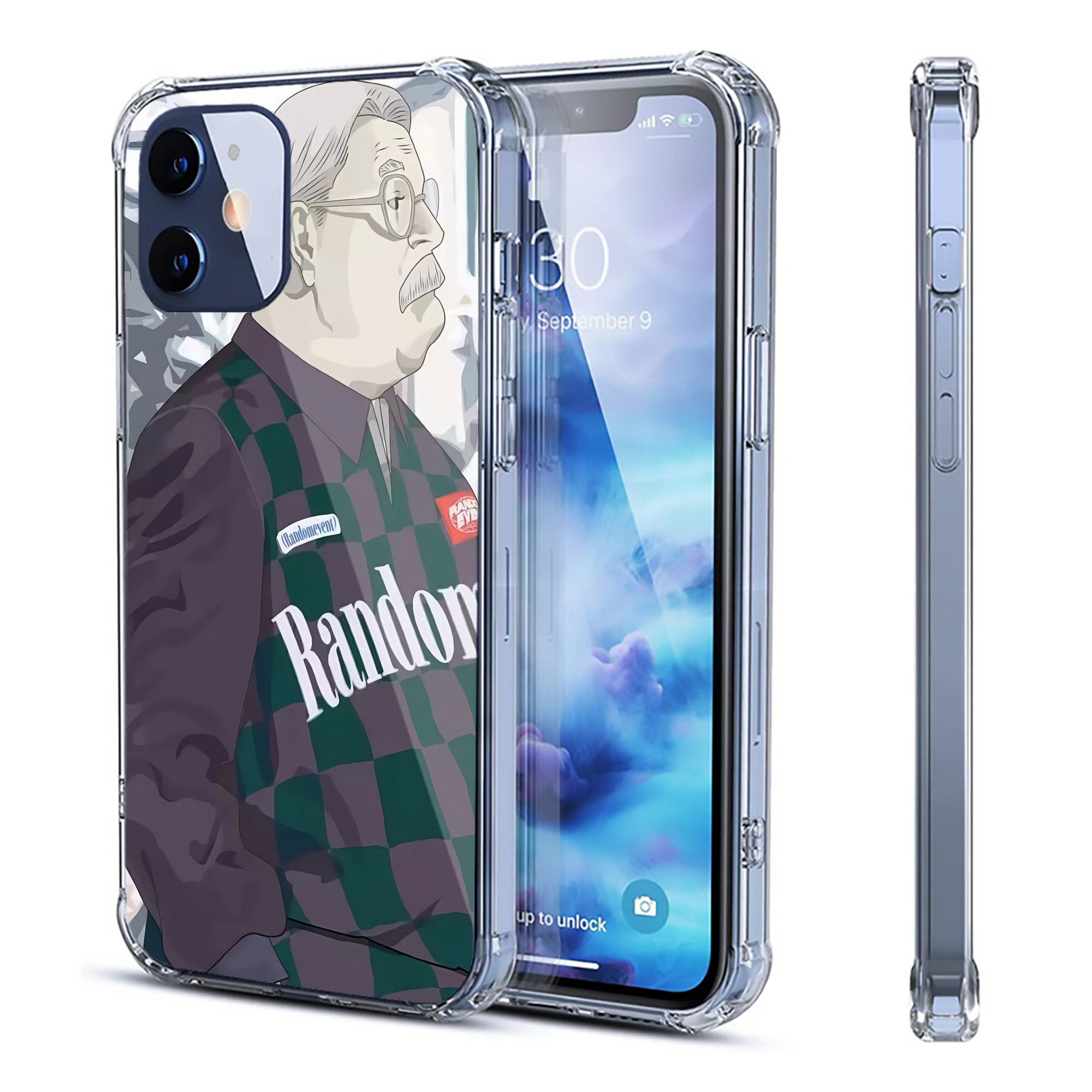 （画像用） SLAM DUNK／スラムダンク 【iPhone 12シリーズ対応】透明スマホケース（クリアソフトケース）